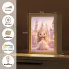 Prinses - Roze - Kasteel Light Box met kabel (Kinderlampje) klein -USP_websiteoverzichtDE