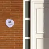 Paars marmer - Modern Naambord Organisch middel -sfeer3