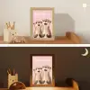 Otters - Glimlach - Bruin Light Box met kabel (Kinderlampje) klein -sfeer3_kind