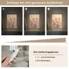 Vlinders - Oranje - Bloemen Light Box met kabel (Tafellamp) klein -USP_dimbaarNL