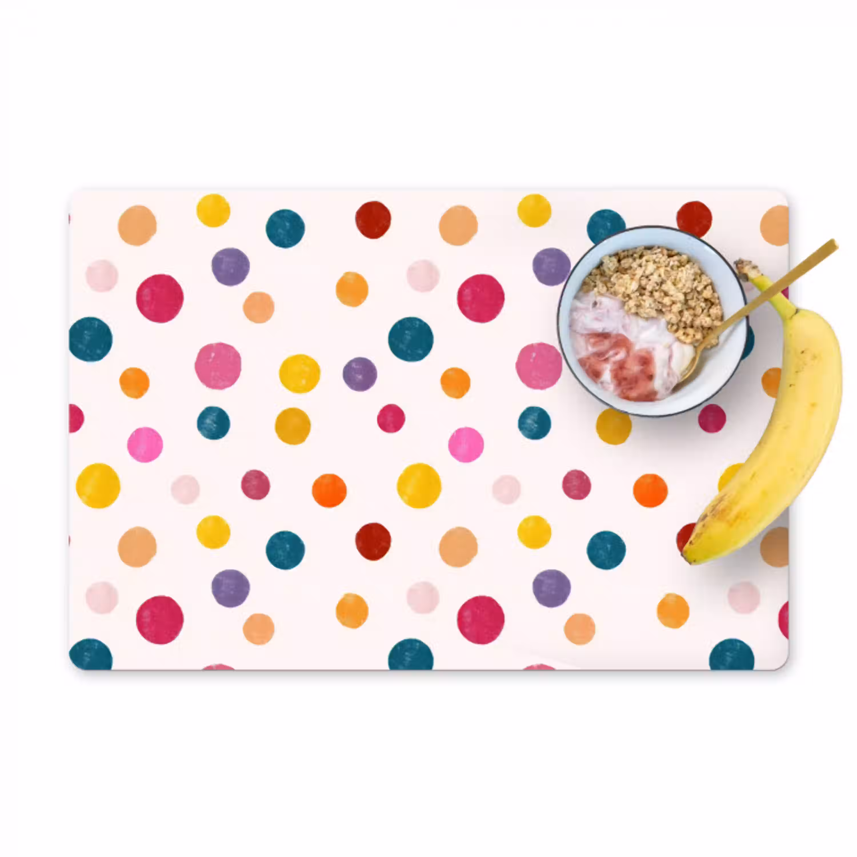 Cirkels - Speels - Kleurrijk Placemat vinyl groot 368 -zzzproduct_Kitchenyeah-website