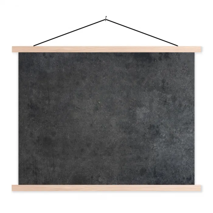 Industrieel - Leisteen - Grijs - Structuur - Beton textielposter latten blank klein -3d