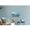 Strand - Schild - Water - Blauw Muursticker klein -plant