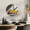 Citroenen - Stilleven - Geel KitchenYeah - Keuken - Wandcirkel Forex klein -sfeer2