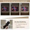 Driehoeken - Cirkels - Abstract - Sterren Light Box met batterij (Wandlamp) middel -USP_dimbaarNL