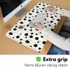 Grafisch - Modern - Zwart Muismat XXL klein 681 -sfeer3