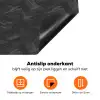 Grijs - Vogels - Patroon Inductie beschermer vinyl 3mm klein 276 -zzzzzzz-td-onderkant