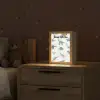 Dino - Groen - Jongens - Dinosaurus - Blauw Light Box met kabel (Kinderlampje) klein -sfeer1_kind
