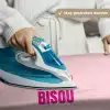 Bisou - Roze - Minimalistisch Wandkleed katoen klein -sfeer9