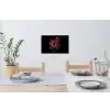 Bloemen - Boeket - Sierlijk Muursticker klein -eettafel