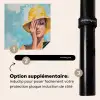 Schilderij - Vrouw - Hoed - Geel Inductie beschermer vinyl 3mm middel -zzzzzzz-induclip_FR