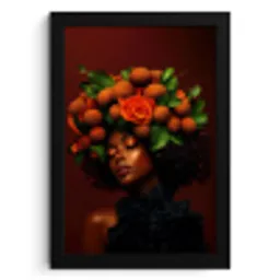 Vrouw - lychee - exotisch KitchenYeah - Keuken - Fotolijst klein -3d
