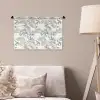 Bohemian - Bloemen - Bladeren - Jungle - Tropical Wandkleed katoen klein -sfeer4