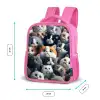 Snoezige Snuitjes Kinderrugzak - Roze middel -productfoto_formaten