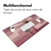 Illustratie - Bloemen - Vlakken - Abstract Muismat XXL klein -zsfeer4_frans