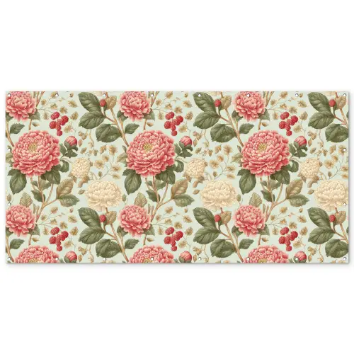 Klassiek - Botanisch - Veelkleurig Balkonbeschermer Duitsland klein 596 -zz_3d