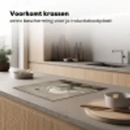 Zwaan - Elegant - Dieren - Wit Inductie beschermer vinyl 3mm middel -sfeer1