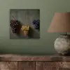 Druiven - Kleurrijk - Muur aluminium wit klein -sfeer2