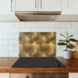Antiek - Metaallook - Goud keuken achterwand spatscherm klein 900 -sfeer2