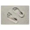 Voeten - Zand - Zee Placemat vinyl groot -zzsfeer1_Kitchenyeah-website