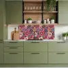 Vintage - Patronen - Bloemen - Planten keuken achterwand 2 middel 871 -sfeer3
