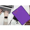 See the good - Oranje - Paars laptophoes neopreen klein -bureau