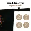 Quote - Bloemen - Vaas - Neon Wandkleed katoen klein -sfeer2
