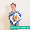 Voetbal - Verf - Oranje Kinderrugzak - Blauw middel -sfeer1_NL