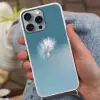 Paardenbloempluisje - Blauw - Lucht Hoesje iPhone 16 Pro Max met koord klein -sfeer3