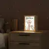 Giraffe - Bladeren - Kinderen - Dieren - Jungle Light Box met kabel (Kinderlampje) klein -sfeer1_kind