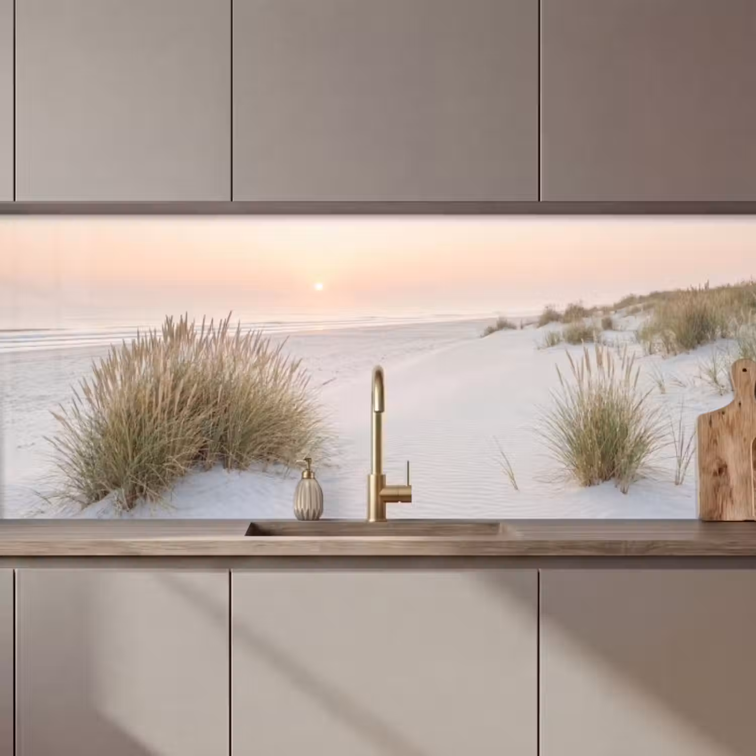 Küchenrückwand - Horizont - Dünenlandschaft - Sand