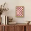 Waaier -  Roze - Rood Light Box met kabel (Tafellamp) klein 925 -sfeer2