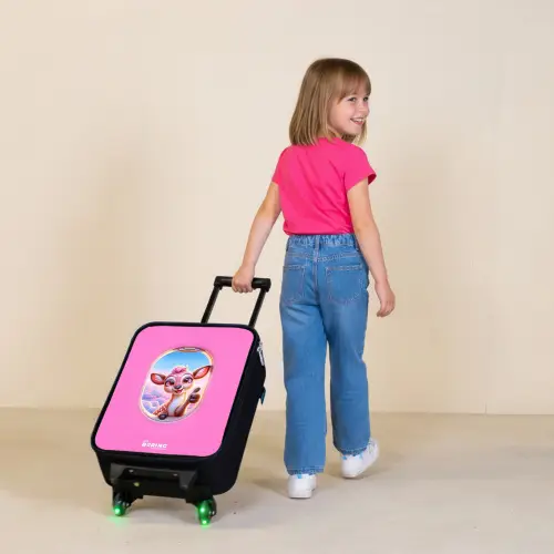 Hert tussen de wolken Kinderkoffer - Zwart klein -sfeer1