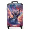 Surfende koala NBS - Handbagage koffer - Kinderen Unisex middel -productfoto_recht