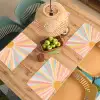 Illustratie - Zon - Pastelkleuren Placemat vinyl groot -zzsfeer5_Kitchenyeah-website