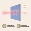 Pretty - Roze - Blauw - Golvend PET vilt klein -USP_NL