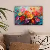 Bloemen - Kunst - Watercolor - Botanisch canvas 2cm klein -sfeer1