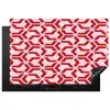 Roze - Rood - Geometrisch - Patroon Inductie beschermer vinyl 3mm klein 276 -3d
