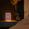 Manifest that shit - Paars - Glitter Light Box met kabel (Tafellamp) klein -sfeer1