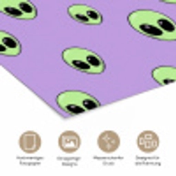 Alien - Retro - Lila poster papier klein 62 -tcloseup_DE