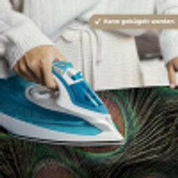 Pauwenveren - Klassiek - Groen Wandkleed katoen klein -tsfeer9_DE