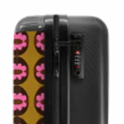 Grafisch - Patroon - Kleurrijk NBS - Handbagage koffer - Volwassenen Unisex middel -slot