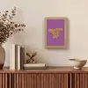 Manifest that shit - Paars - Glitter Light Box met kabel (Tafellamp) klein -sfeer2