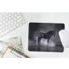 Paard - Magisch - Zwart muismat rubber klein -witbureau