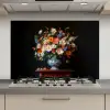 Boeket - Roze - Bloemen - Vaas keuken achterwand spatscherm klein -3d_website