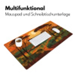 Landschap - Afrikaans - Zon Muismat XXL klein -ysfeer4_duits