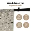 Terrazzo - Patroon - Groen Wandkleed katoen klein 269 -sfeer2