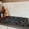 Lijnen - Patronen - Vloeiend - Bogen Inductie beschermer vinyl 3mm klein 276 -sfeer3