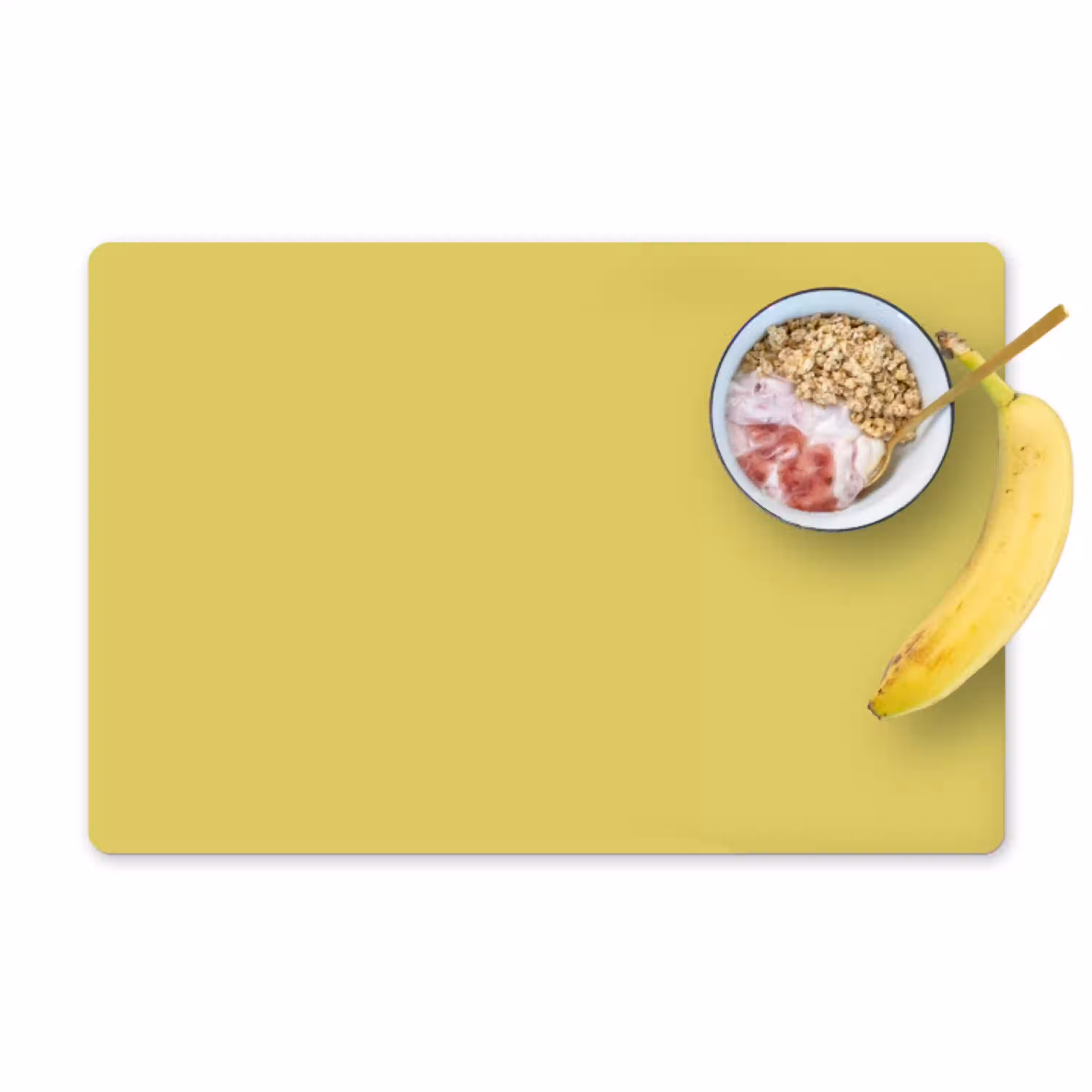 Golden - Ochre - Geel Placemat vinyl groot 368 -zzzproduct_Kitchenyeah-website