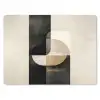 Modern - Vierkant - Vormen muismat rubber klein -3d